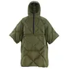 Thermarest Honcho Poncho Down - Sac de couchage Dark Olive Taille uniq...