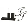 systemes sans fil SHURE SYST HF DOUBLE SERRE TETE Ensembles récepteur double