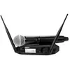 Shure GLXD24+E/SM58-Z4 Ensemble sans fil 2,4 GHz-5,8 GHz