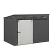 SUNCAST Abri de jardin anthracite 7 ,30m² + plancher - polyéthylène - ...