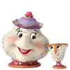 Enesco Disney Disney Traditions Belle Et La Bête Mrs Potts Et Chip 10 Cm