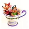 Enesco Disney Figurine Jaq Et Gus Dans Une Tasse à Thé Cendrillon
