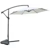 Parasol déporté rond diamètre 300cm écru PORTICIO, Concept Usine TU