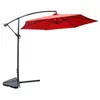 Parasol déporté rond diamètre 300cm terracotta PORTICIO CONCEPT USINE