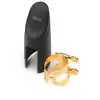 D'Addario HAS1G - Ligature H et couvre-bec - saxophone alto, dorée