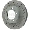Disque de frein SHW PFR39872 avant, ventilé, à haute teneur en carbone...