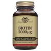 Solgar Casquettes Biotin 5000µg 100 Unités One Size