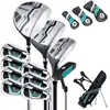 COSTWAY Set de Golf 11 Clubs-Droitier Hommes-Driver,Bois de Parcours,H...