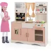 CostwayEnfant 3 Ans+ 16 Accessoires avec Horloges Cafetière Tableau Mé...