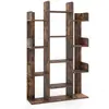 COSTWAY Bibliothèque en Arbre 141 CM, 13 Étagères Ouvertes pour Livres...
