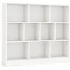Costway Bibliothèque Étagère à 10 Compartiments Ouverts, Meuble de Ran...
