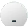 Miroir Salle de Bain Demi-cercle COSTWAY Lumières LED à 3 Couleurs&Fon...