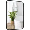 Miroir de Salle de Bain Rectangulaire Moderne COSTWAY Protection Incas...