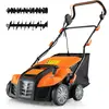 Scarificateur Electrique 2000W 40 cm COSTWAY-2 en 1 Emousseur-Hauteur,...