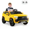 COSTWAY Chevrolet Voiture Électrique 12V/7 Ah pour Enfants, Télécomman...