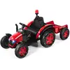CostwayTracteur Electrique avec Télécommande 2.4G 12V 7AH Vitesse : 3-...