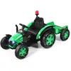 CostwayTracteur Electrique avec Télécommande 2.4G 12V 7AH Vitesse : 3-...