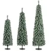 Lot de 3 Sapins de Noël Artificiels COSTWAY-120+150+180 cm-Support Pie...