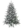 Sapin de Noël Artificiel Floqué et Articulé Ø120 x 186H cm COSTWAY-260...
