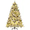 Sapin de noël artificiel aiguilles de pin 752 branches mixtes 186 cm