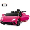 Costway - 12V Lamborghini Voiture Électrique Enfants avec Télécommande...