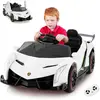 Giantex Voiture Electrique Enfant 1 Place Charge 30KG Lamborghini Télé...