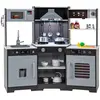 Cuisine Enfant De 3+ Ans Costway-Jouets En Bois-Sons Et Lumières-Espac...
