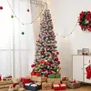 COSTWAY Sapin de Noël Artificiel Floqué de Neige 180 cm, 460 Branches,...