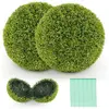 Boules de Buis Artificiel - RELAX4LIFE - Lot de 2 - Anti-UV - Vertes t...