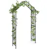 Arche de Jardin en Métal - RELAX4LIFE - Tube en Fer Galvanisé - Treill...