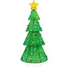 CostwaySapin de Noël Pliable de 190 cm avec 200 Lumières LED Intégrées...