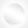 COSTWAY 60 x 60 cm Miroir de Salle de Bain Rond, 3 Couleurs, Fonction ...