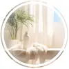 COSTWAY 60 x 60 cm Miroir de Salle de Bain Rond, 3 Couleurs, Fonction ...