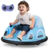 COSTWAY Costway 12v Auto Tamponneuse Electrique Pour Enfants, Connexio...