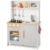Costway Cuisine De Jeu Pour Enfants En Bois Avec Lumières & Sons, Micr...