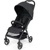 COSTWAY Poussette Canne Bébé avec Dossier & Auvent Réglables, Panier I...
