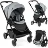 Costway Poussette Canne Pliable Bébé Avec Siège Réversible & Dossier I...