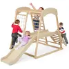 GOPLUS 6 en 1 Escalade Enfant, Aire de Jeux avec Portique, Toboggan, C...