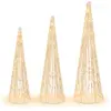 Giantex Sapin de Noël LED Décoré Lumineux 120 cm avec Etoile au Sommet Décoration de Sapin de Noël illuminée 520 lumières LED