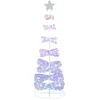 GOPLUS Sapin de Noël Lumineux 210CM Spirale pré-illuminé, Arbre Artifi...