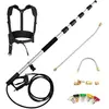 RELAX4LIFE Kit d'Extension pour Nettoyeur Haute Pression 550 cm 290 ba...