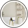 COSTWAY Ø 60 cm Miroir de Salle de Bain Rond - LED, Antibuée, 3 Couleu...