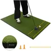 COSTWAY Tapis de Frappe de Golf 152x92x2cm-Gazon Synthétique-2 Positio...