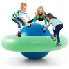 Costway balle gonflable enfants ø233cm avec 6 poignées, château gonfab...
