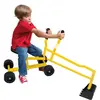 COSTWAY Costway Tractopelle Enfant Pour Bac à Sable, Avec 4 Roues, Po...