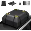 GOPLUS Coffre de Toit Voiture 400L-Sac de Toit Étanche pour Voitures-6...