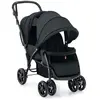 DREAMADE Poussette Double Pliable et Légère pour 2 Bébés, Siège Tandem...