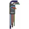 Starrett Bondhus Jeu De Clés Allen Colorguard 1.5-10 Mm 9 Pièces One Size
