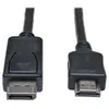 - Câble adaptateur - DisplayPort mâle pour HDMI mâle - 91 cm - noir