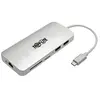 Tripp Lite USB C Docking Station 4K @ 30 Hz HDMI Thunderbolt 3 USB-A H...